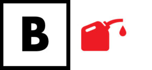 Class B fire icon