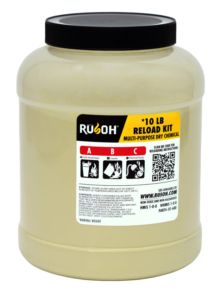 The RUSOH® ELIMINATOR® 10 lb ABC Reload Kit